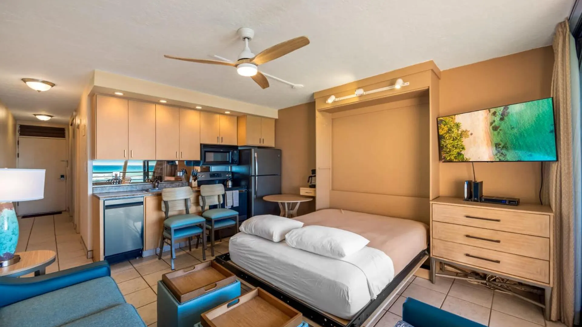 Kuleana Club #412 Oceanfront - 1 Bedroom & 1 Bathroom - Gated 2Nd Fl Kahana