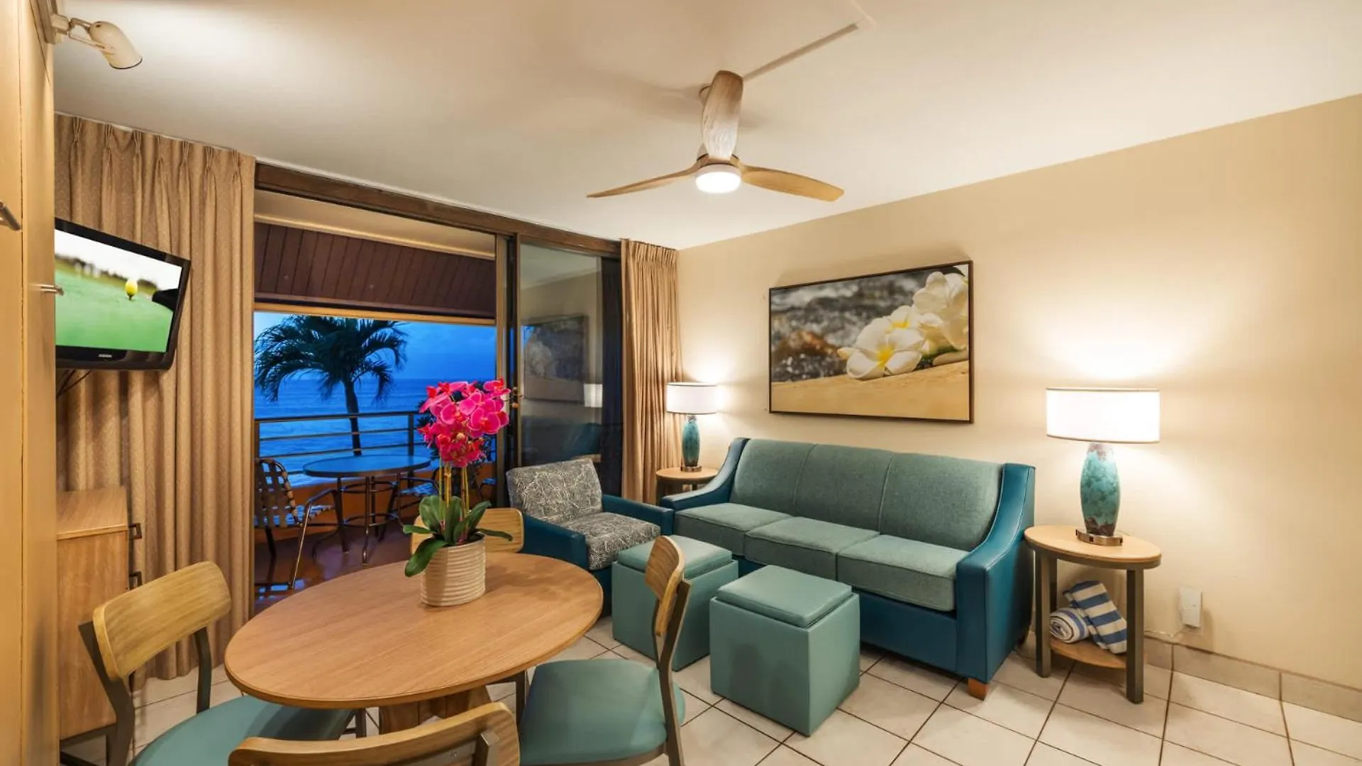 Kuleana Club #412 Oceanfront - 1 Bedroom & 1 Bathroom - Gated 2Nd Fl Kahana Holiday home